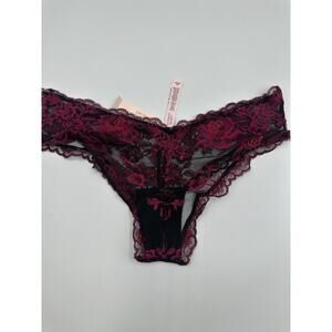 VS 2 tone All Over Lace Cheeky NEW SIZE M